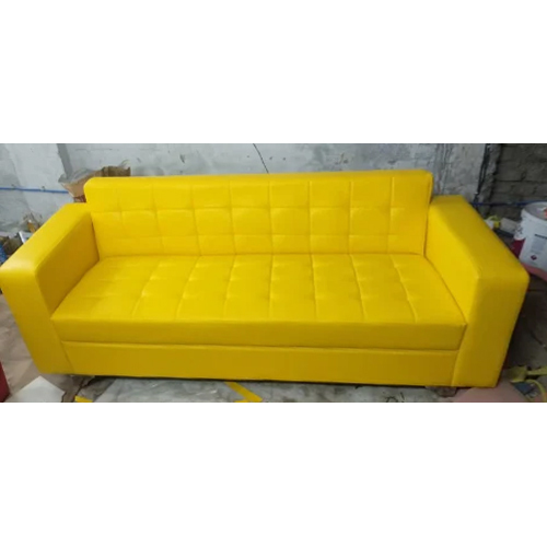 Yellow Three Seater Sofa For Office - Feature: Eco-Friendly