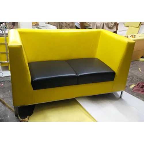 Yellow 2 Seater Restaurant Sofa - Feature: Eco-Friendly