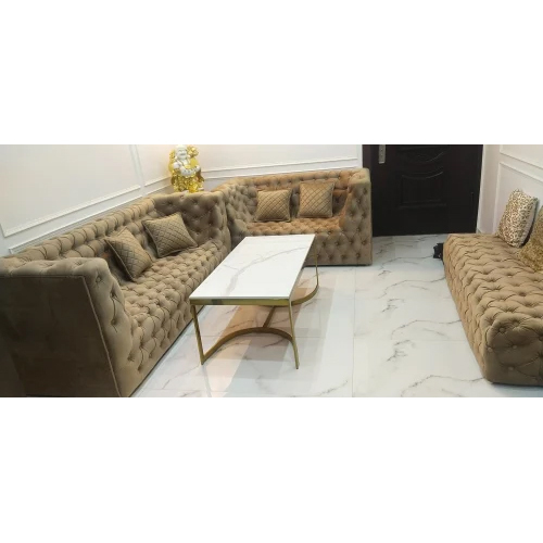 3 Plus 2 Sofa Set With Ss Center Table - Feature: Eco-Friendly