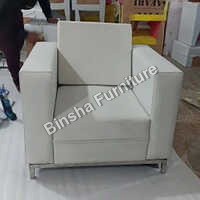 Single Seater Sofa - Color: Black