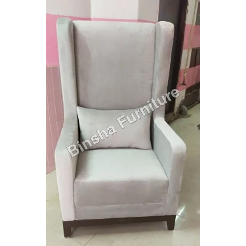 High Back Wing Chair - Color: White