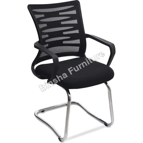 Office Visitor Chair - Color: Black