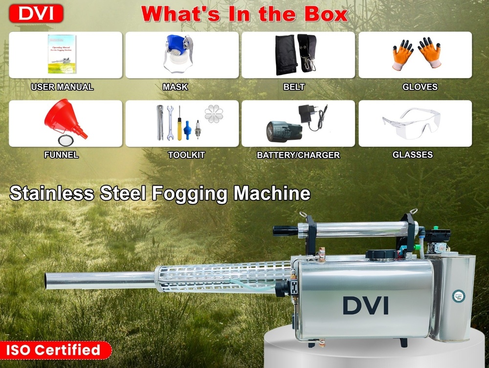 Ss Thermal Mist Fogging Machine - Dimension (L*w*h): 115*30*35 Centimeter (Cm)