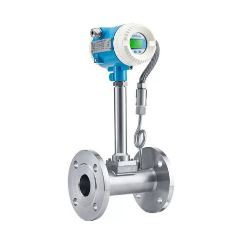 Vortex Flow Meter - Color: Silver