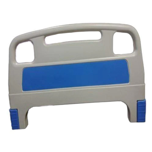 ABS Panel Hospital Bed - 1450 mm x 650 mm x 600 mm | Durable ABS Material, Powder-Coated Finish, Available in Grey & Blue