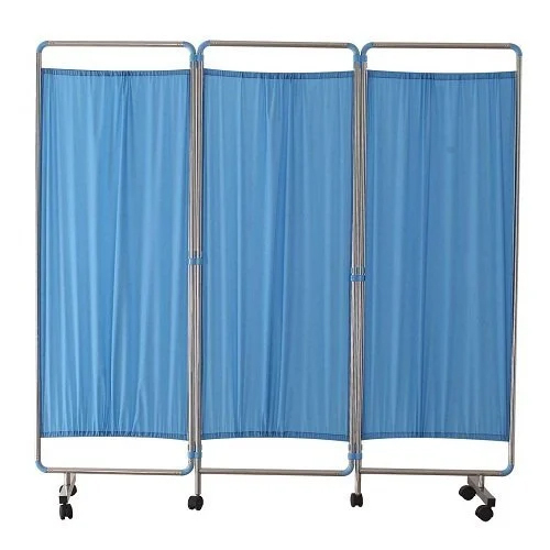 Hospital Folding Screen - Color: Silver