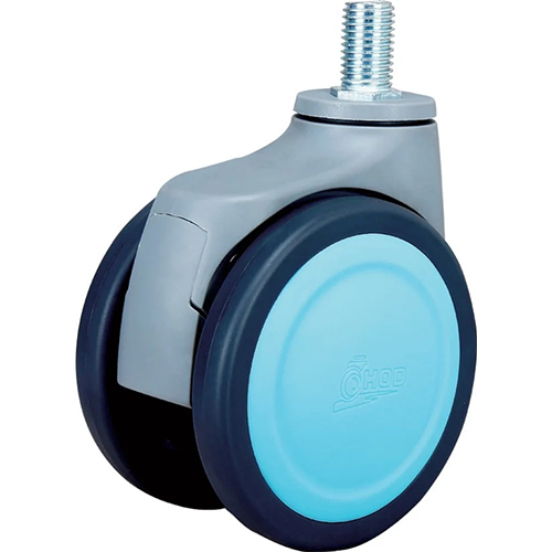 Medical Trolley Caster Wheel - Color: Grey