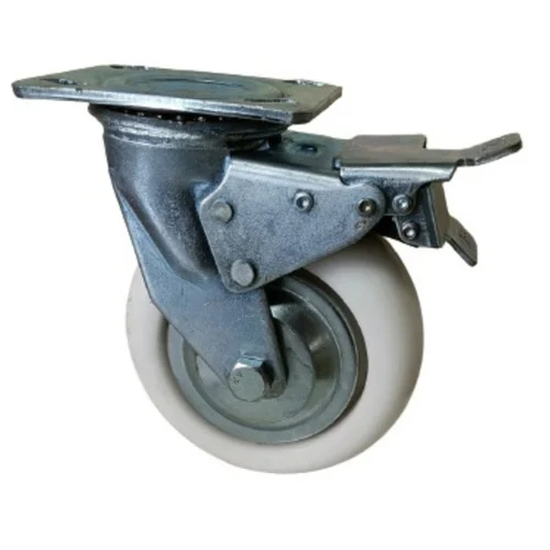 Heavy Duty Caster Wheel - Color: White