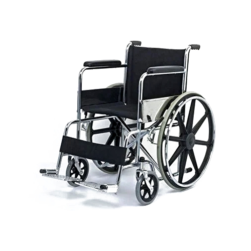 Folding Wheelchair - Frame Finish: Powder Coated