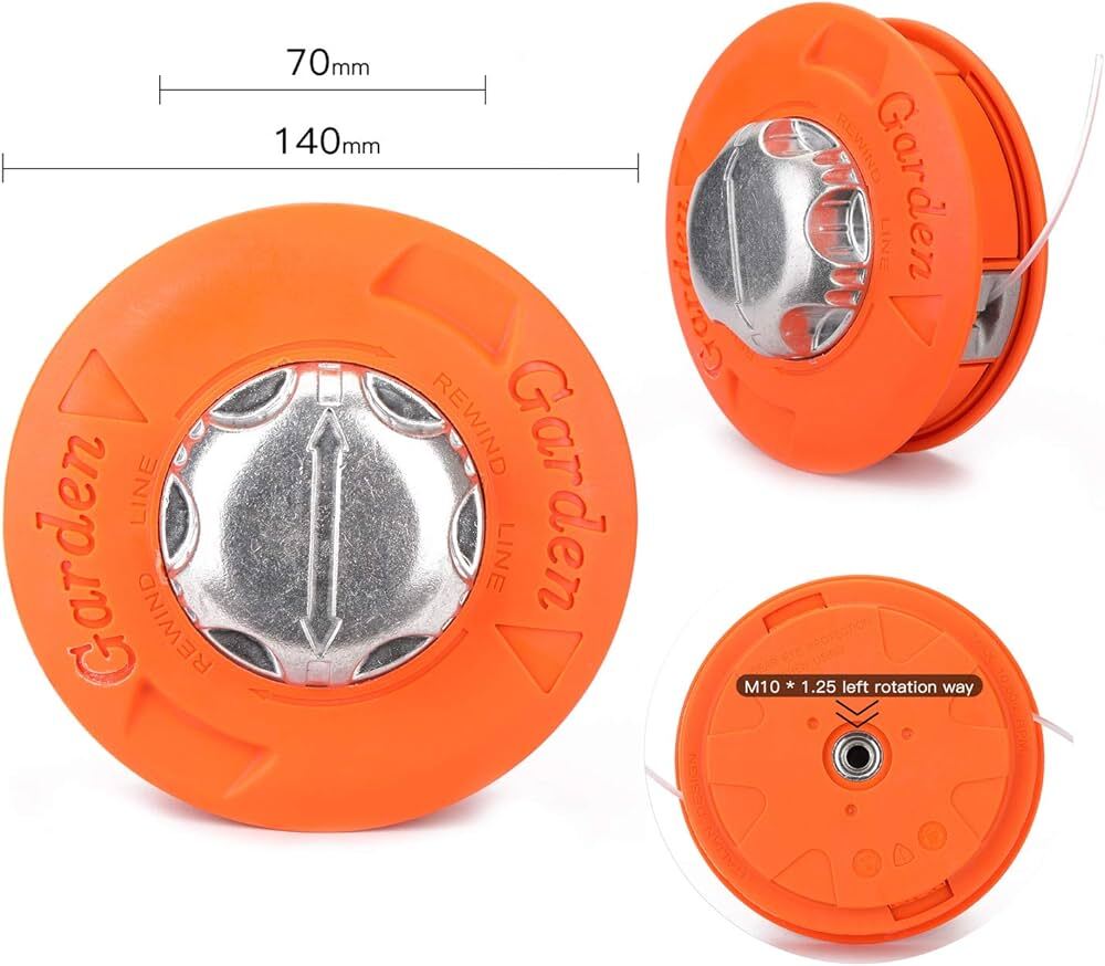 Sl- 0010 Premium Ouma Type Trimmer Head For Grass Trimmers A Durable Garden Attachment For Efficient Weed Control And Lawn Maintenance - Capacity: 100 Pcs/hr