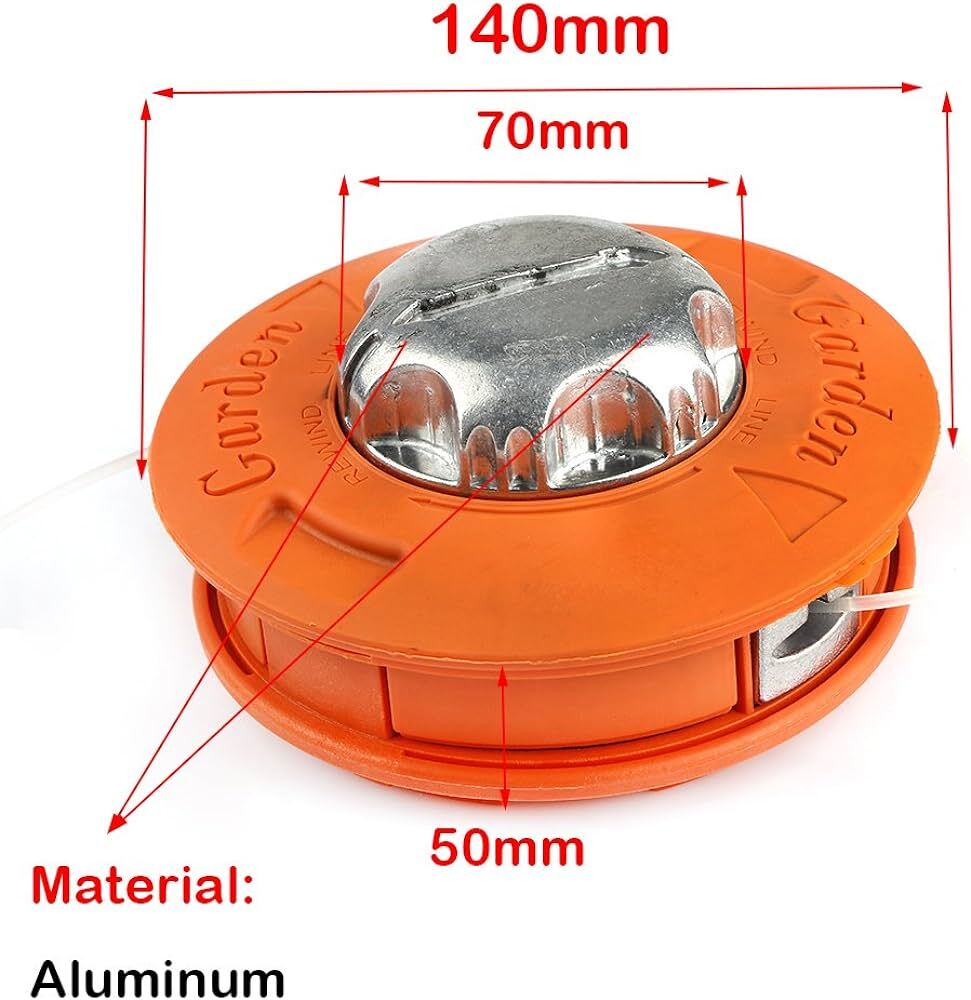 Sl- 0010 Premium Ouma Type Trimmer Head For Grass Trimmers A Durable Garden Attachment For Efficient Weed Control And Lawn Maintenance - Capacity: 100 Pcs/hr