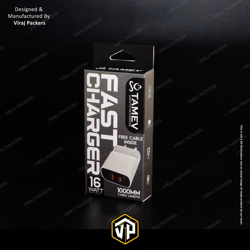 Charger Box - Finishing: Glossy Lamination