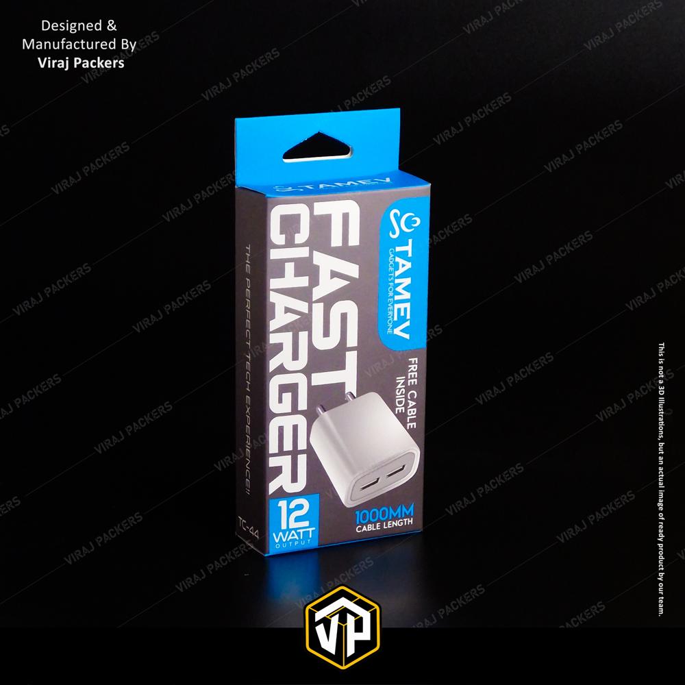 Charger Box - Finishing: Glossy Lamination