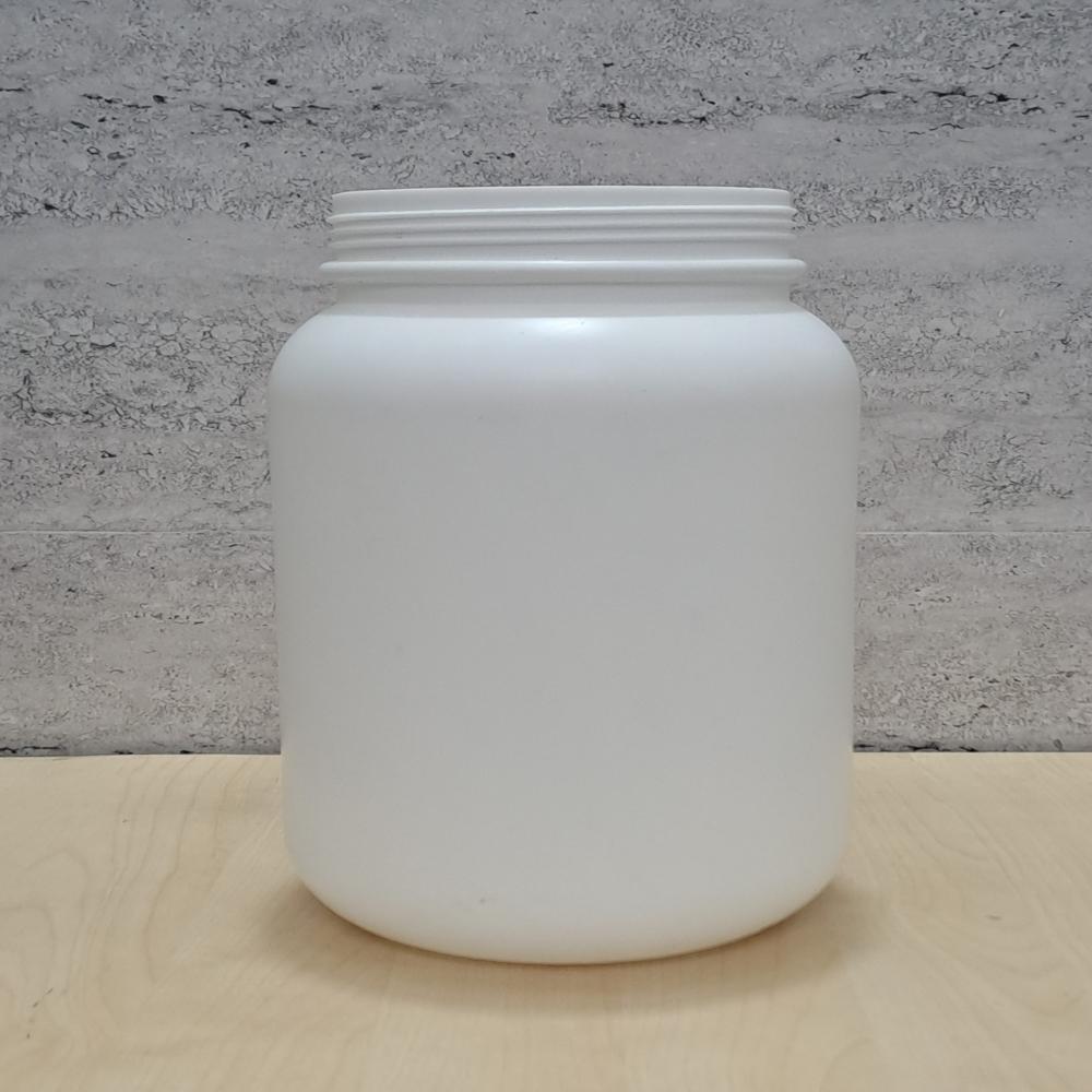 Hdpe Jar Manufacture - Soft Plastic, Customized Size, White Color | Airtight Lid, Versatile For Food Or Small Item Storage