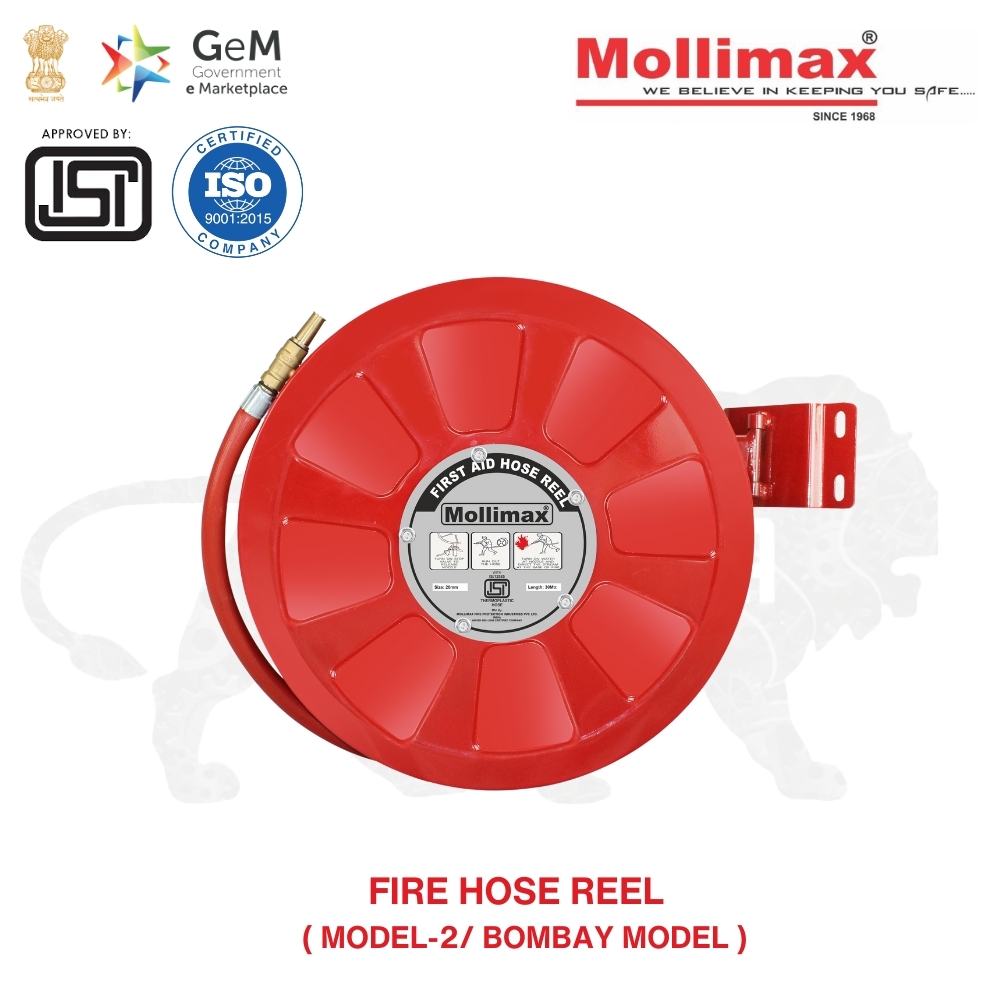 Model Malaysian Fire Aid Hose Reel - Color: As Per Availability