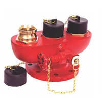 3way Fire Brigade Connection - Durable High-quality Design | Versatile Hose Connector For Emergency Water Supply, 1-2 Year Warranty, Available In Various Colors