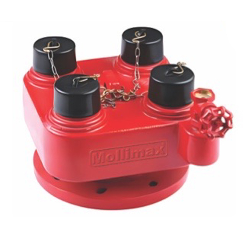 4Way Fire Brigade Connection - Color: As Per Availability