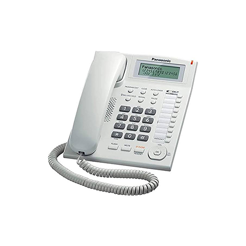 White Corded Landline Phone - Color: Different Available