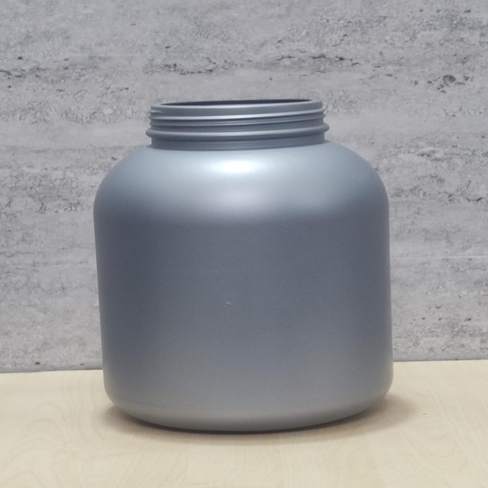 WHITE 3 KG MATKA HDPE  JAR