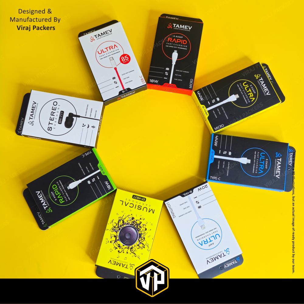 Data Cable Boxes - Finishing: Glossy Lamination