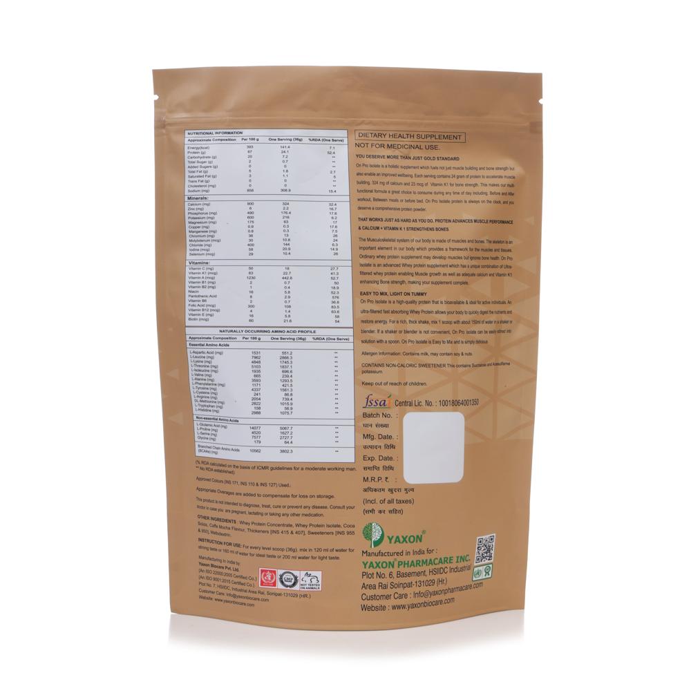Iso Whey Protein - Dosage Form: Powder