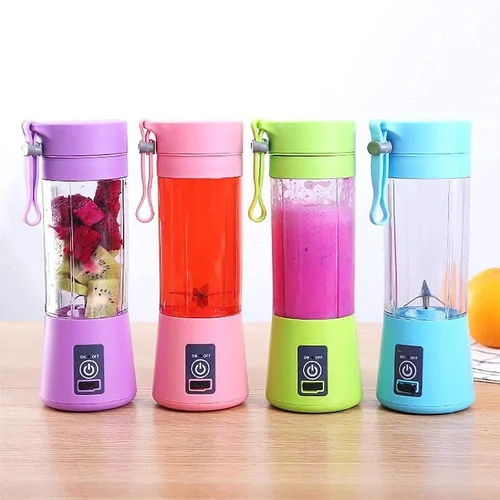 6 Blades Portable Rechargeable USB Juicer