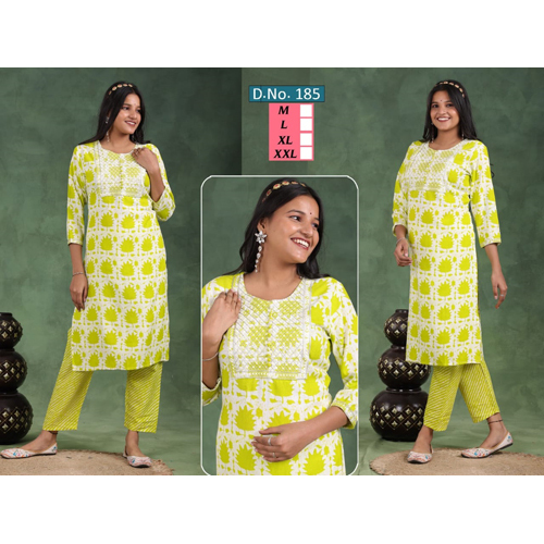 Printed Kurti Pant