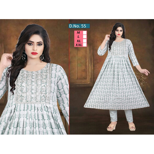 Stylish Naira Kurti Palazzo Set