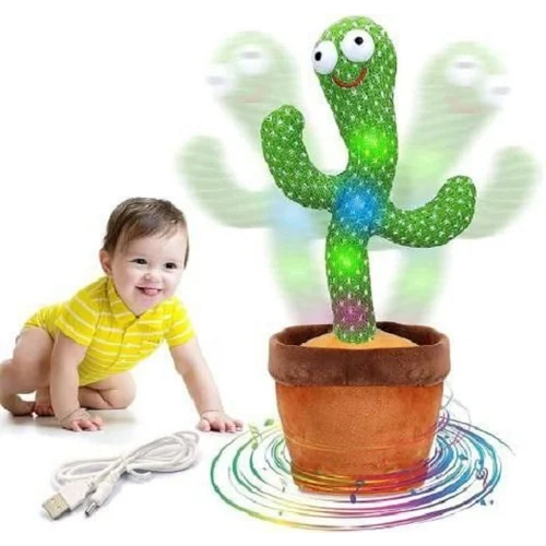 Electronic Dancing Cactus - Color: Green