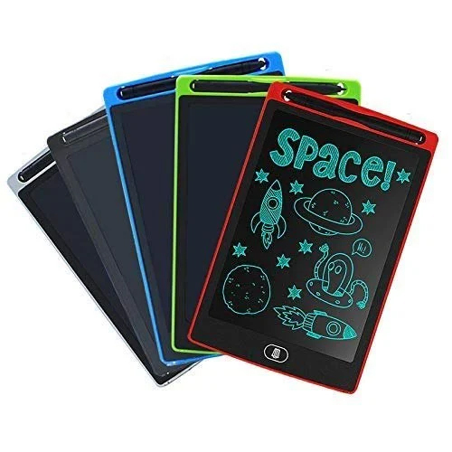8.5 Lcd Writing Tablet - High-Quality Build, 8.5 Inch Size, Black Color, Manual-Powered | Eco-Friendly, Easy to Erase, Eye-Friendly LCD Screen