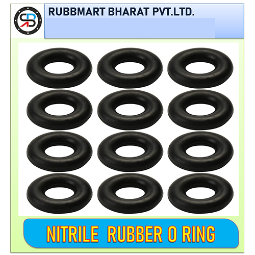 Nitrile Rubber O Ring - Color: Black