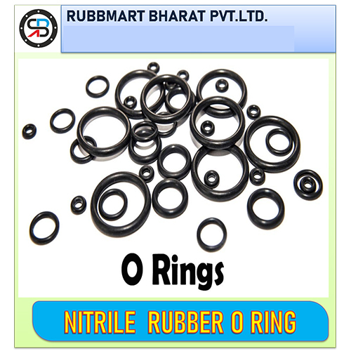 Nitrile Rubber O Ring - Color: Black