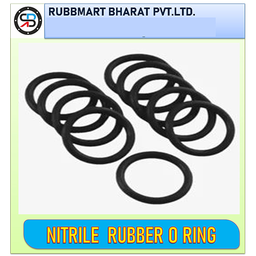 Nitrile Rubber O Ring - Color: Black