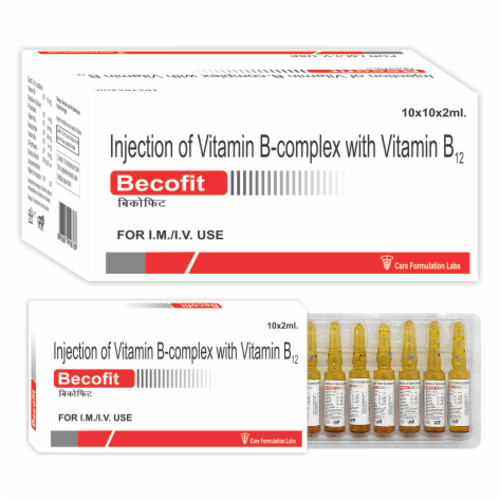 Injection of  vitamins B with Vitamin B12