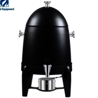 Stainless Steel Rose Gold Chafer Urn Hot Beverage Dispenser - Capacity: 5 Ltr