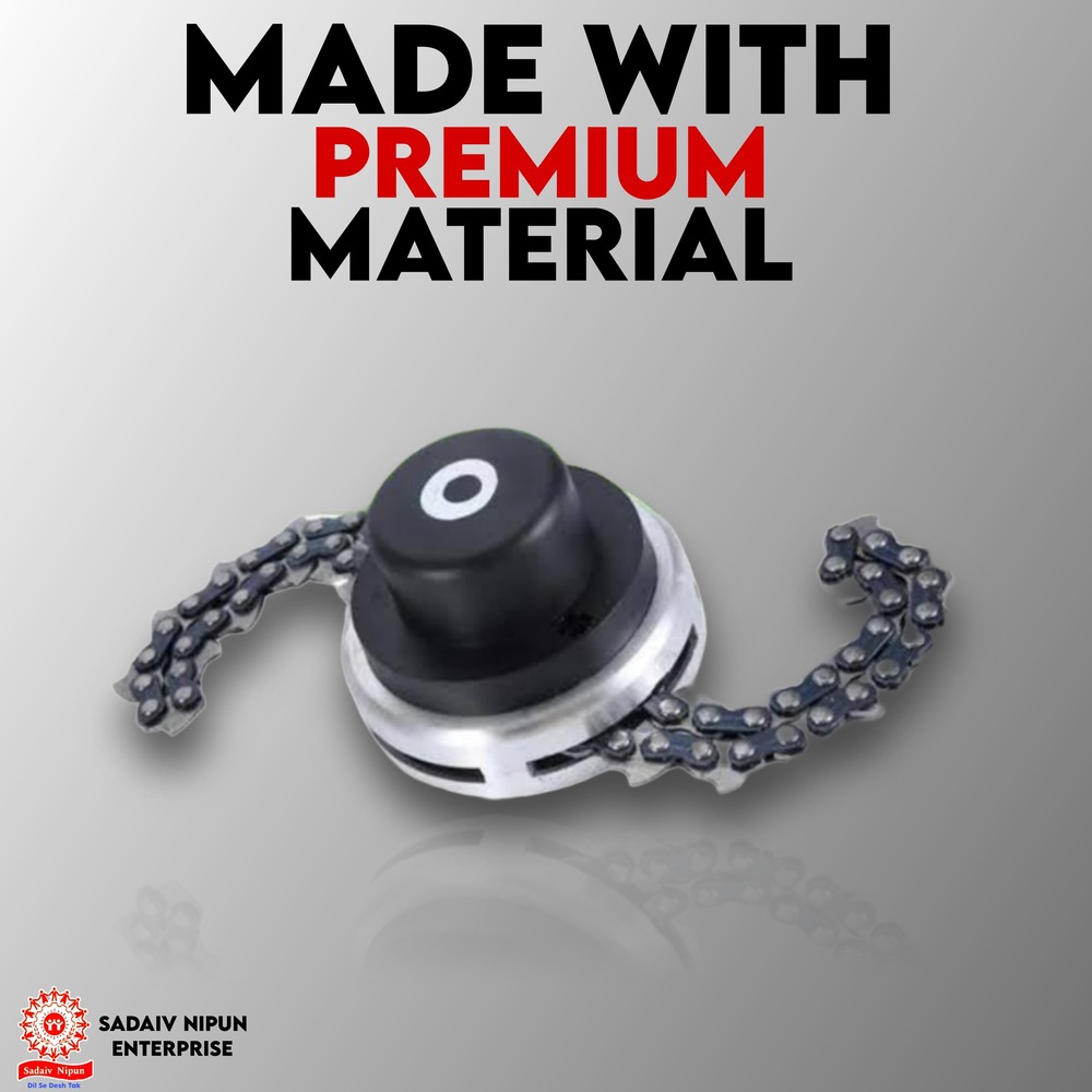 Sl- 00185 Premium Chain Trimmer Head For Grass Trimmers A Durable And Efficient Cutting Attachment For Superior Lawn Maintenance And Weed Control - Capacity: 100 Pcs/hr