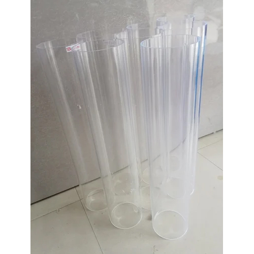 Transparent Acrylic Pipe - Length: 15  Meter (M)