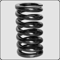 Bogie Spring - Alloy Material, Standard Size, Spiral Style, Black Color | Industrial Usage, Wire Diameter 16-70 Mm