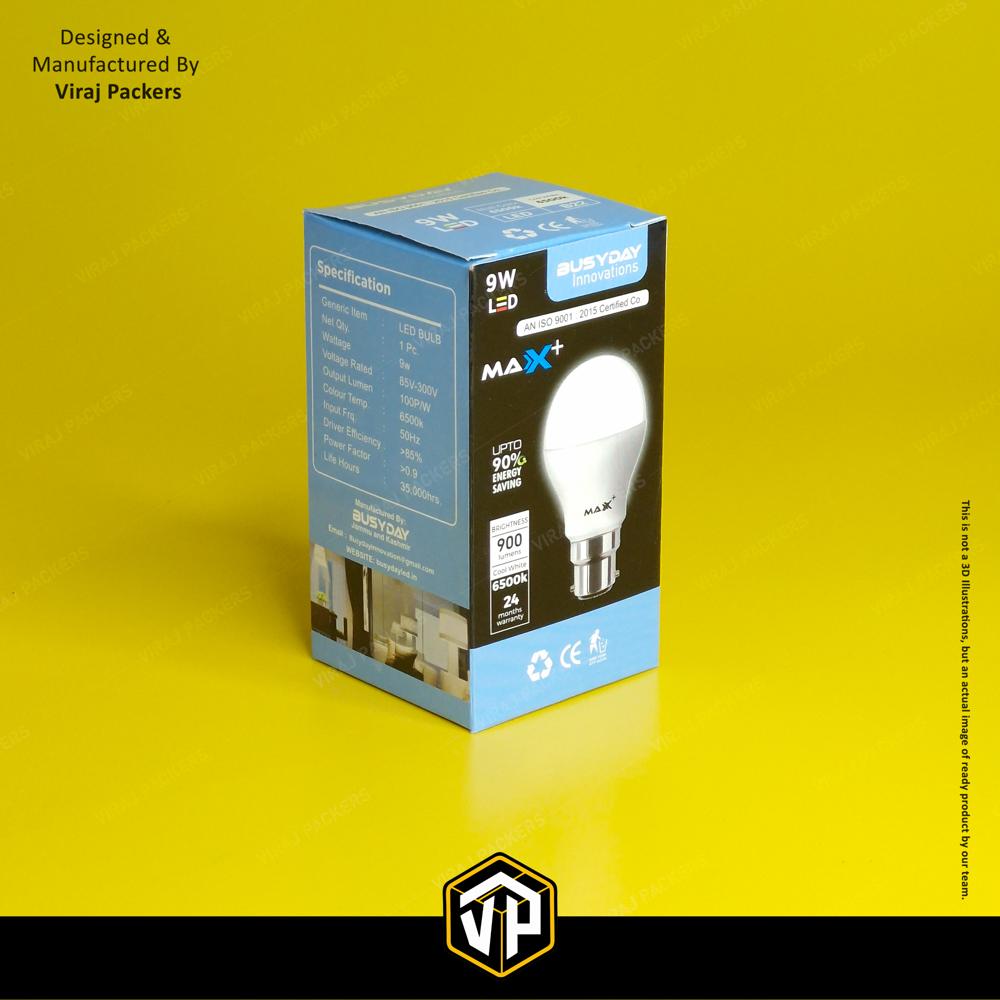 LED BULB PACKAGING BOXES