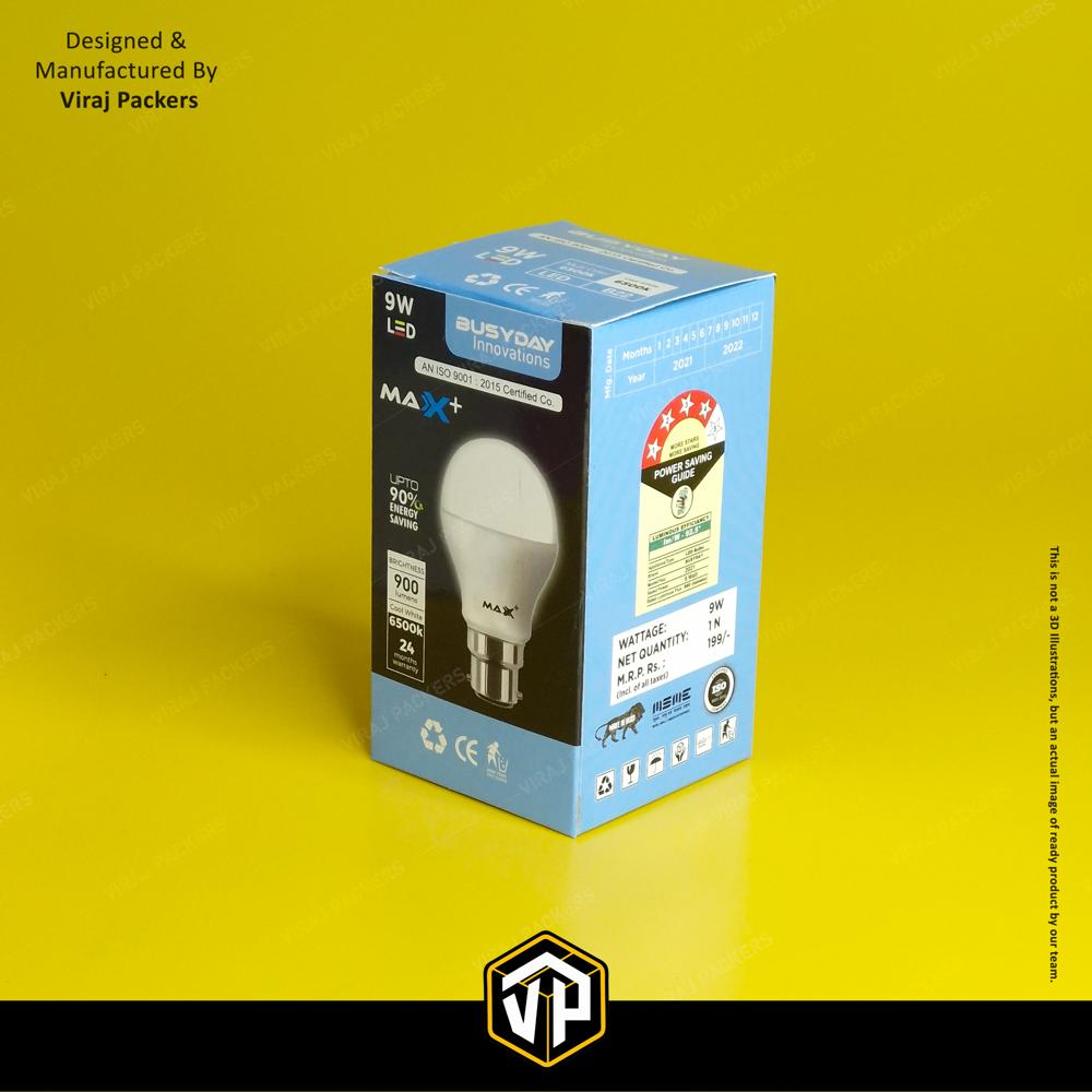 Led Bulb Packaging Boxes - Material: Paper