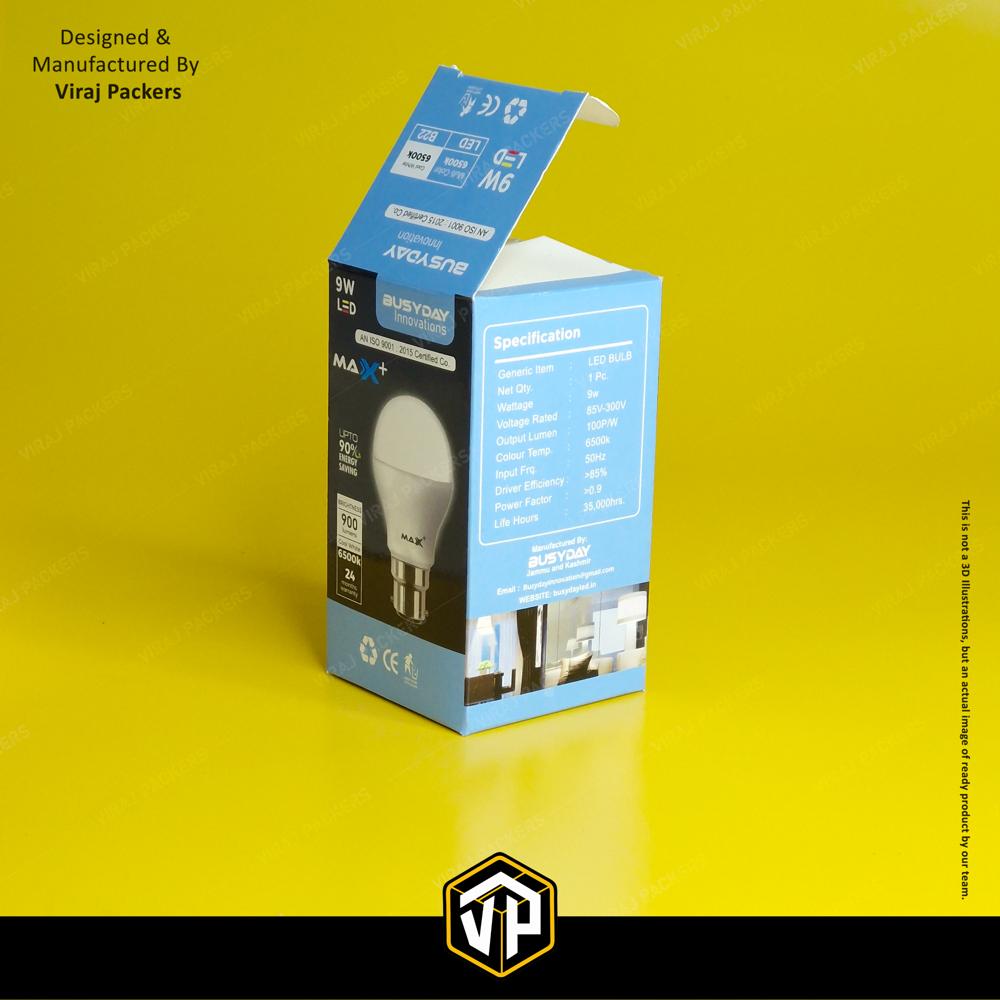 Led Bulb Packaging Boxes - Material: Paper
