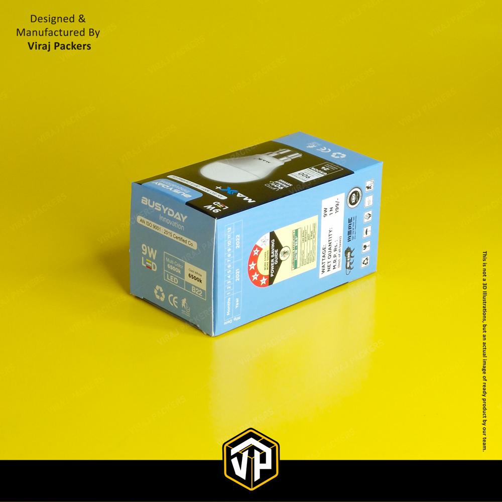 Led Bulb Packaging Boxes - Material: Paper