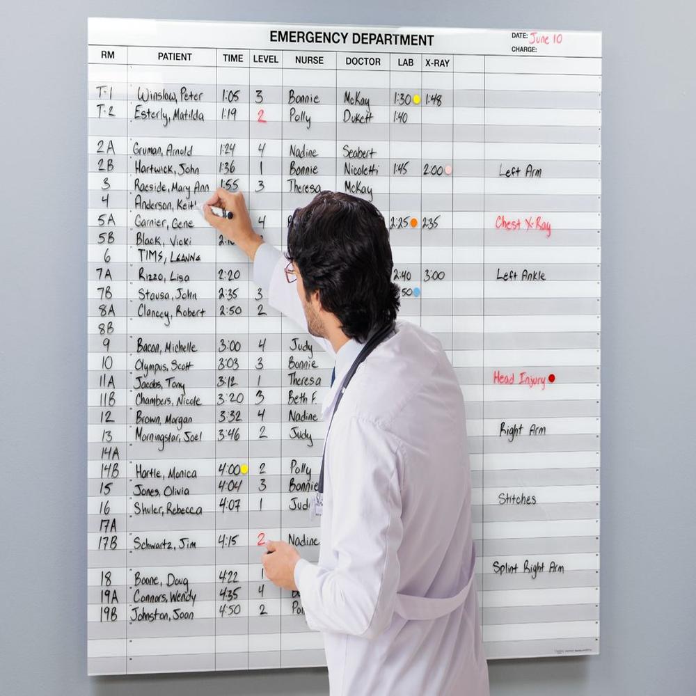 MAGNETIC GLASS WRITING BOARD