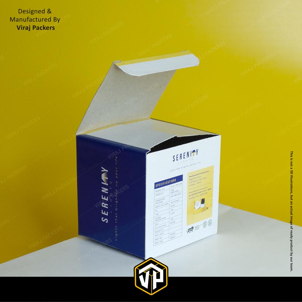 Customize Bulb Boxes - Material: Paper