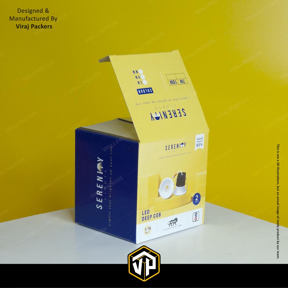 Customize Bulb Boxes - Material: Paper