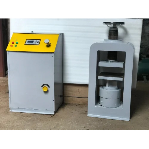 MS Compression Testing Machine - 100-150kg Weight Range, 2-3 Stroke Length | High Load Capacity, Multiple Color Options, 220 Volt Power Requirement