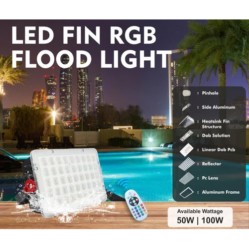 Led Flood Light Rgb - Application: Industrial