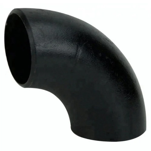 90 Degree Mild Steel Elbow - Color: Black