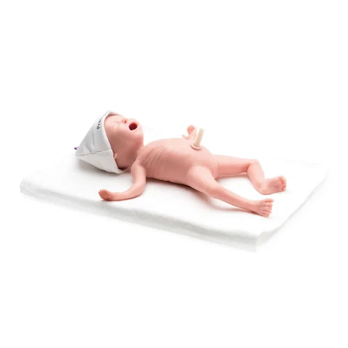 Laerdal New Born Training Manikin - Color: Light Pink