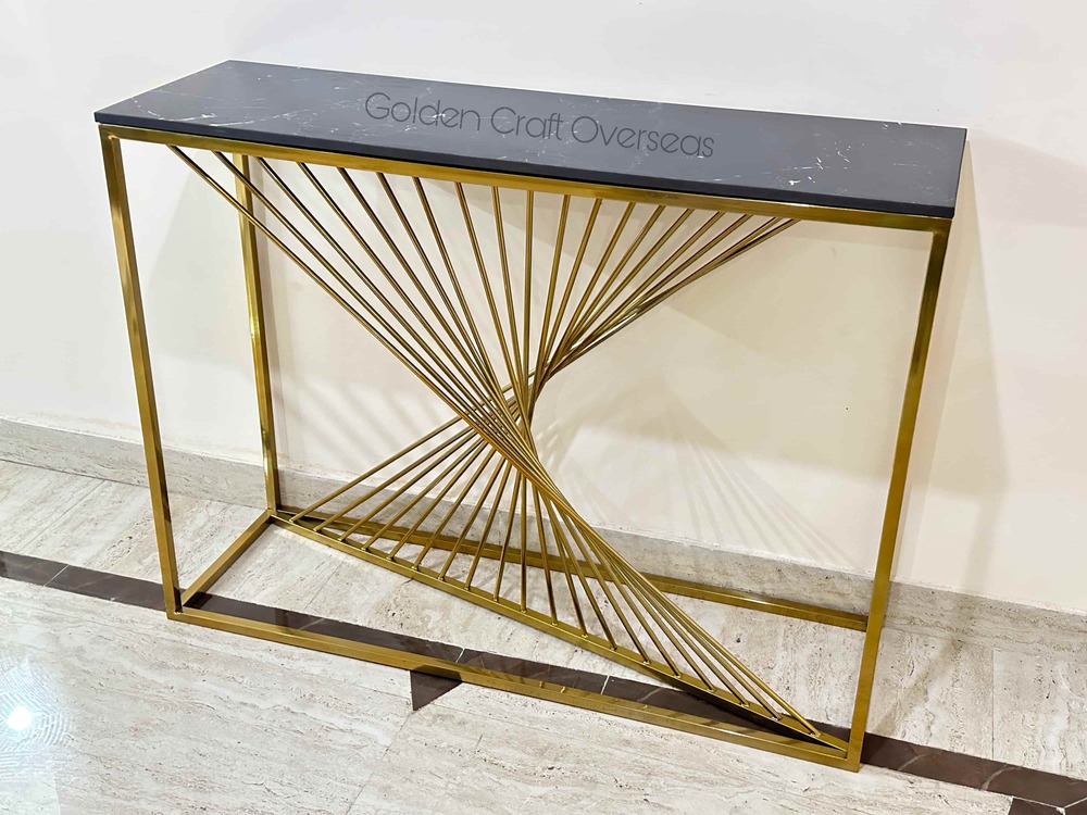 IRON CONSOLE TABLE